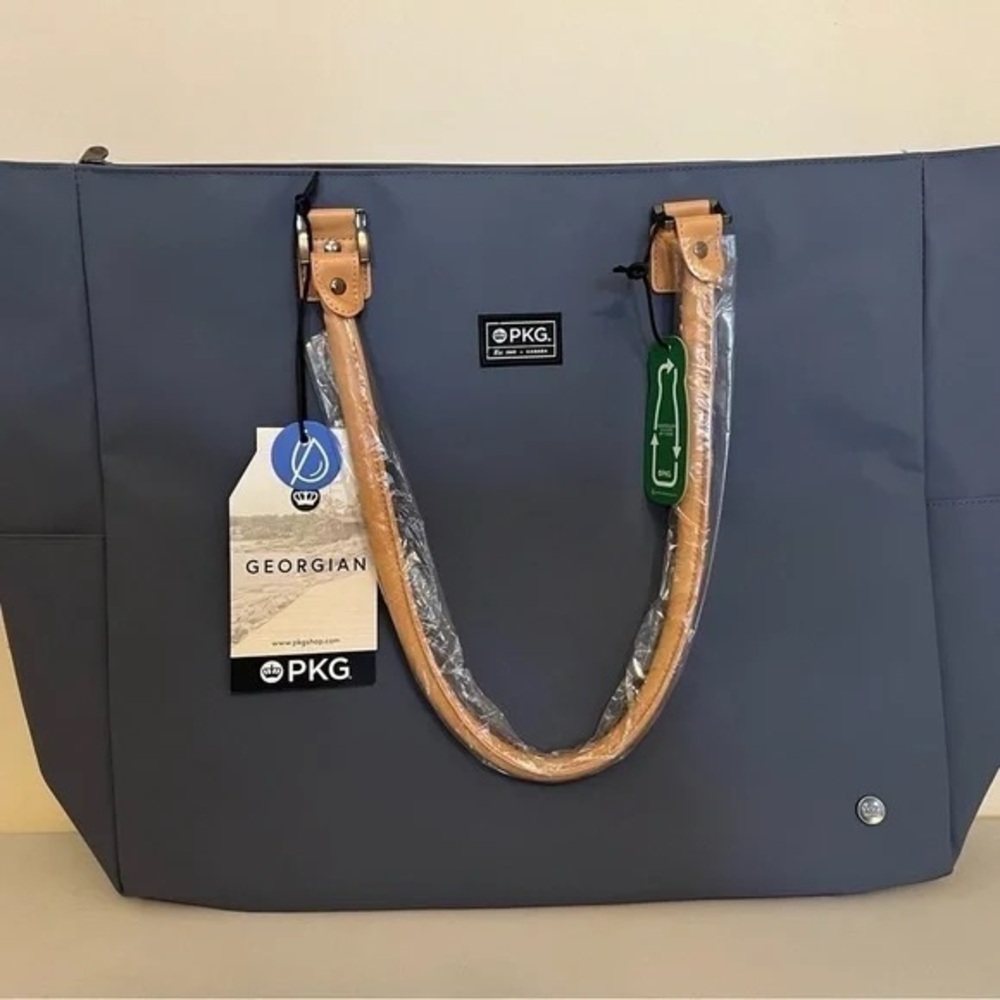 PKG Georgian Recycled 33L Tote Bag - Blue
